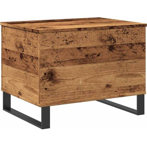 Maison Exclusive - Table basse vieux bois 60x44,5x45 cm bois d'ingénierie