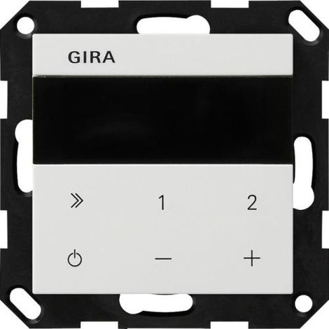 GIRA 232003 UNTERPUTZ-RADIO IP, INTERNETRADIO, REINWEISS GLÄNZEND
