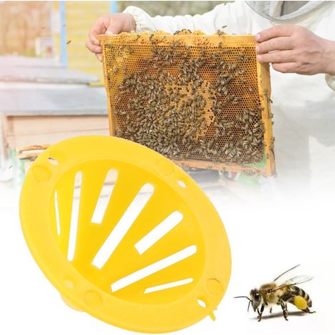 20 Stück/Packung Bienenstock-Abluftvorrichtung, Bienenstockeingang aus Kunststoff, Imkereigeräte, Bienenstockzubehör, Export (1/5)