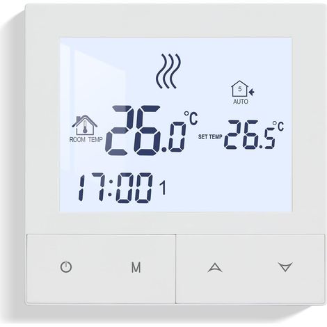 Thermostat Intelligent Thermostat Programmable écran LCD TDS72-EP (1/5)