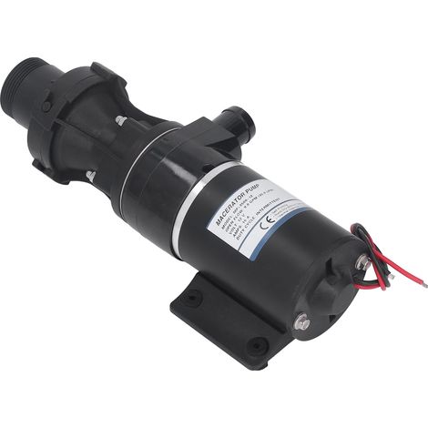 Pompe de coupe auto-amorçante puissante pour camping-cars, yachts, toilettes, réservoirs d'eaux noires et rejet d'eaux usées pompe de pulvérisation électrique, DC12V. (1/5)