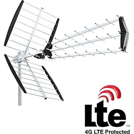ANTENNE DE TOIT MAISON TNT TELE TV TELEVISION UHF