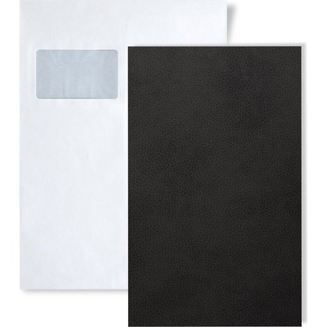 1 MUSTERSTÜCK S-19302 WallFace CHARCOAL DARK Leather Collection Dekorpaneel MUSTER in ca. DIN A5 Größe