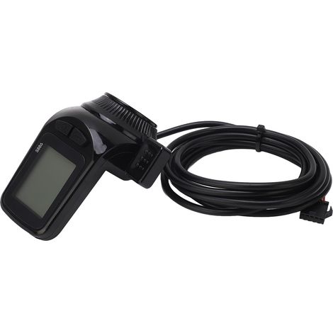 S886 LCD-Display, leicht und wasserdicht, mit Daumengas und Scheinwerferanschluss für Elektrofahrräder