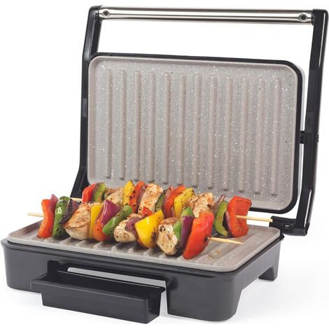 Parrilla y máquina para paninis Salter EK2009FVDE Marblestone Health Grill & Panini Maker (1/5)
