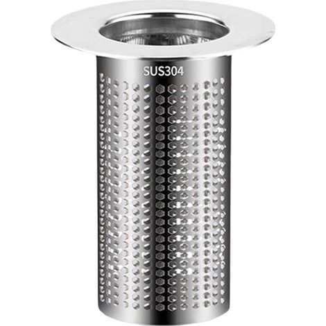 1 Grille de siphon,Filtre anti-obstruction,Acier inoxydable 304,Système de filtration,Installation facile,Salle de bain (1/5)