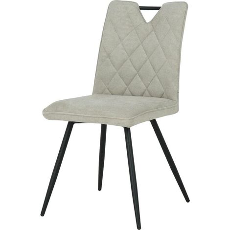 Poltrona imbottita color beige dalia (1/5)