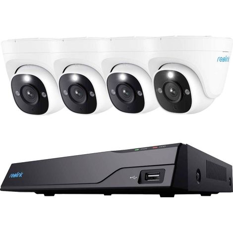 Reolink NVS8-8MD4 Ethernet IP-Set pour caméra de surveillance8 canauxavec 4 caméras3840 x 2160 pixels A746343 (1/5)