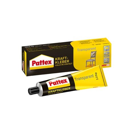 Pattex Cola de contacto transparente 125g (por 12)
