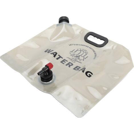 Sac isotherme pliable de 9 L, grande capacité, portable et pliable, idéal pour le camping, la voiture et les voyages (couleur kaki). (1/5)
