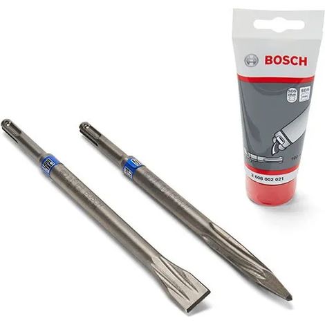 Attrezzo per opere Bosch set 2 pezzi alta durata grasso