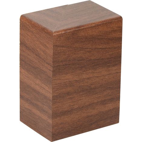 Endstück FRA02 Walnuss dunkel 50 x 100 mm - Neuhofer (1/2)