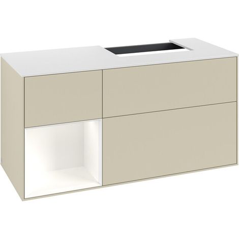 Villeroy & Boch F141MTHJ Meuble sous-lavabo Finion F14 (1/2)
