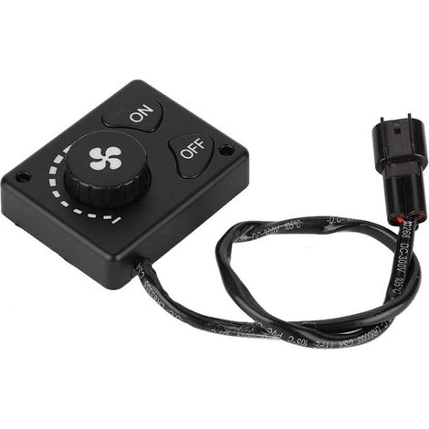 Commutateur de contrôleur de bouton de réchauffeur de stationnement de 12V / 24V pour le réchauffeur d'air de camion de voiture (1/5)