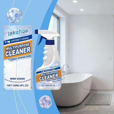 Spray nettoyant multi-usages. Élimine les taches courantes dans la salle de bain. Facile à utiliser. -- 120 ml -- AUTLEAD (1/5)