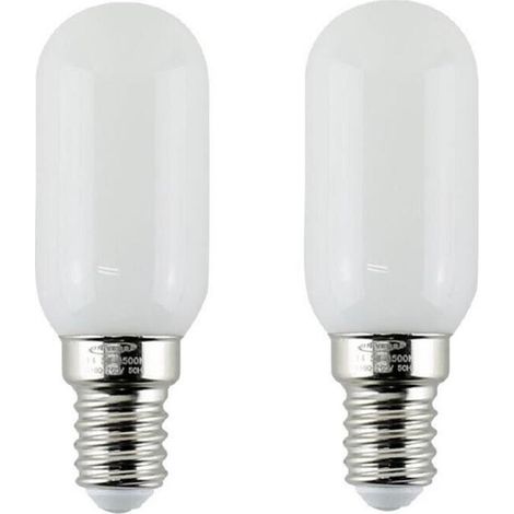 2 X Lampadina Led 4 Watt Luce Calda 3000k E14 Per Lampadario Cappa Da Cucina (1/4)
