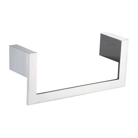 DianHydro Maela Porta salviette in ottone cromato 20 cm con viti per fissaggio incluse, barra per asciugamani accessori a parete per il bagno (1/3)
