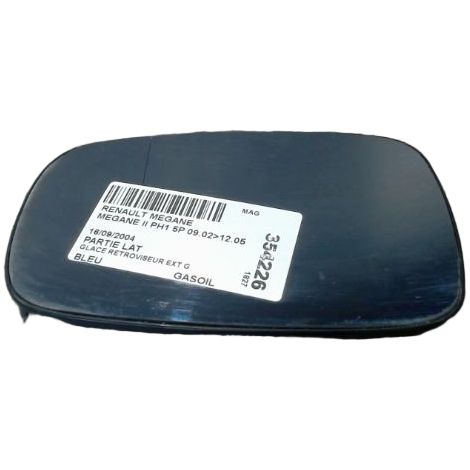 [PRODUIT D'OCCASION] Glace Retroviseur Exterieur G RENAULT Megane II Ph1 02-05 ♻️ Ref Oe. 7701054752 - Garantie à vie (1/3)