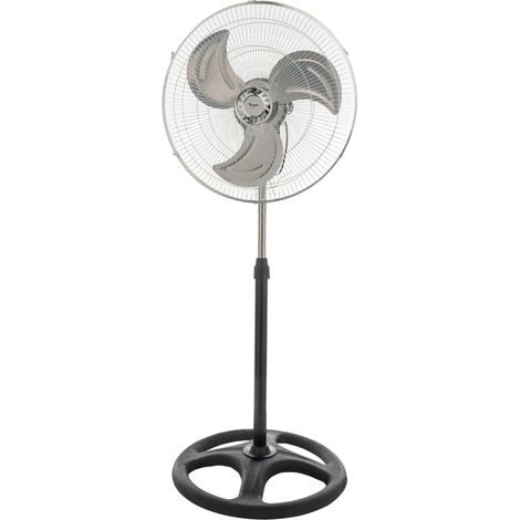 Ventilateur de sol 3en1 Jordan V-45A pour table murale 60W 3 vitesses Aluminium