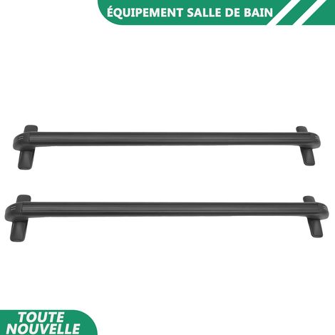 2pcs 1m/39.37in bagage haut toit rack barre croisée pour la plupart des voitures de 4 ou 5 portes seulement voiture haut toit rack universel barre croisée toit rack (1/5)