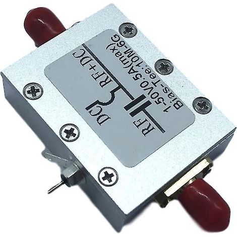 Koaxialblocker für 10 MHz bis 6 GHz, Breitband-Mikrowellen-Koaxial-Polarisations-T-Stück (1/4)