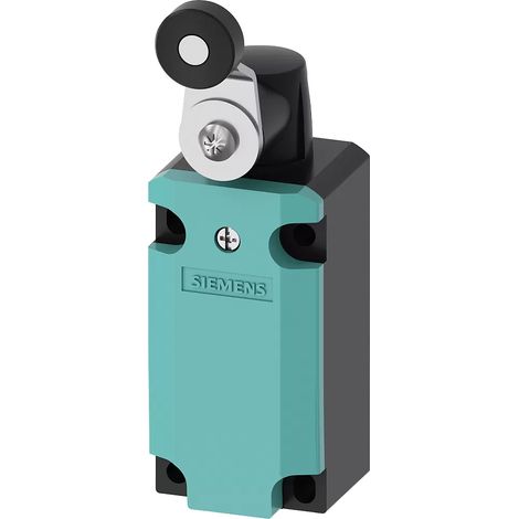 Endschalter 1Ö 1Ö Kriechgang Metall 40 mm Kipphebel mit 19 mm Kunststoffrolle IP67 Sirius 3SE5112-0BH01 (1/2)