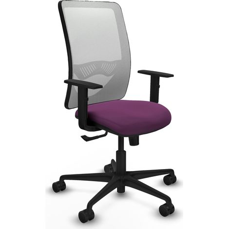 Silla de oficina piqueras y crespo Zulema negro espuma alta densidad (1/2)