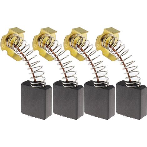 royaluxe -100Paires de Balais de Charbon 7x17x18mm Compatibles avec Rexon M2500A Scie à Onglet Pièces de Rechange pour Accessoires d'outils Électriques (1/5)