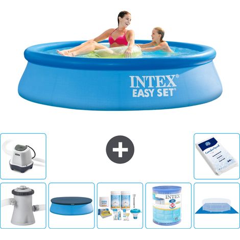 Intex Piscina Easy Set Rotonda - 244x61 cm - 8-pezzi S30778 (1/5)