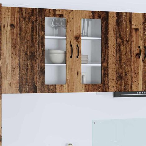 vidaXL Pannello lavastoviglie Kalmar Legno vecchio 80 x 31 x 80 cm