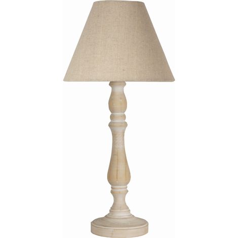 Candellux lampe de table Folclore bois naturel E14 (1/2)