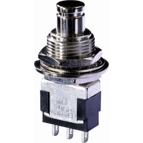 Knitter-Switch MPG 106F MPG 106F Drucktaster 250 V/AC 3 A 1 x Ein/(Aus) tastend    1 St.