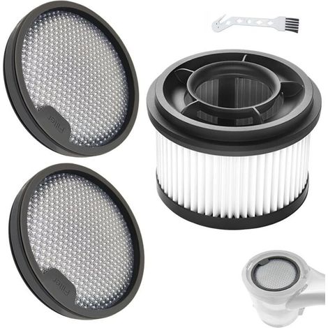 Accessoires d'aspirateur 4 pièces, adaptés aux aspirateurs T10/T20/T30/V12S/V16S/G9/G10, avec 2 filtres et 1 filtre et 1 brosse de nettoyage (1/4)