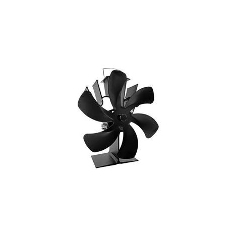 Ventilateur thermoélectrique à 6 pales pour poêle à bois, fonctionnement silencieux, accessoires pour cheminée et foyer