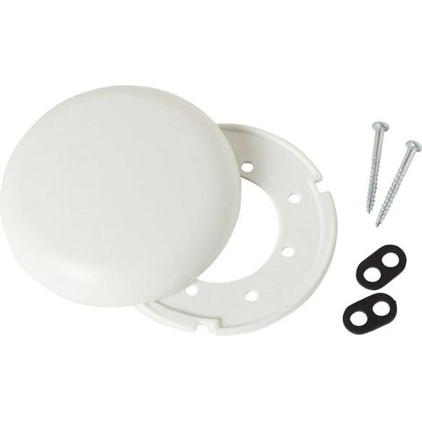 Cache de boitier de jonction Heidemann 12496 blanc (1/5)