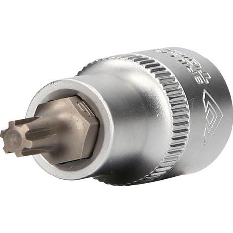 BRILLIANT TOOLS  1/2" Vaso  de punta  RIBE de  55 mm  de largo  M6 -  BT022721 (1/4)