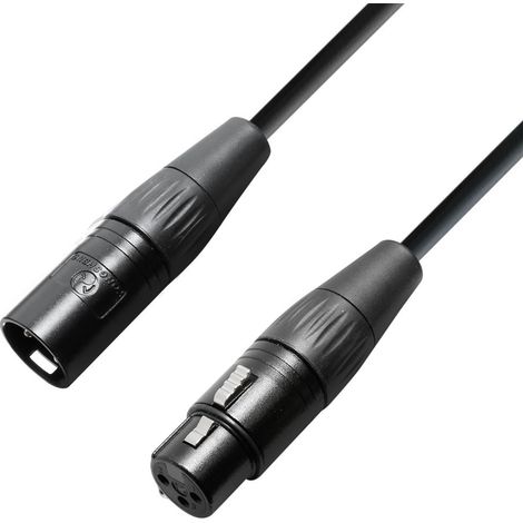 Xlr Stecker zu Xlr Buchse Kabel 0,5m Adam Star4 Krystal K4kmmf0050