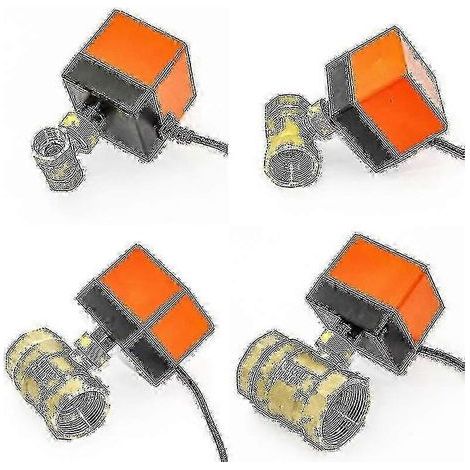 Motorisiertes Kugelventil 1/2", 3/4", 1", 2", 220 V, 12 V, 24 V, 3-adrig, 2-Punkt-Steuerung, Messing – Guter Zustand – 12 V DC – 3, 4 Zoll