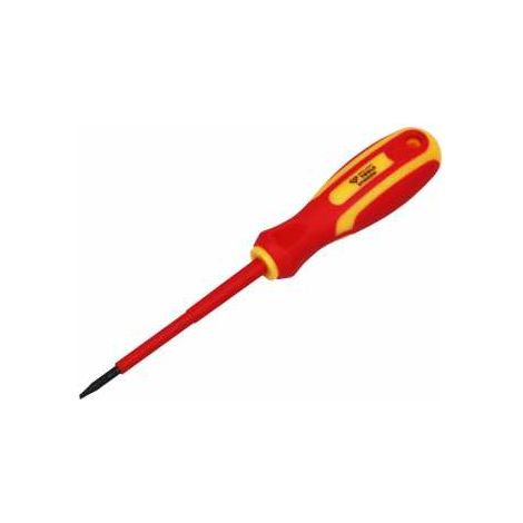 Brilliant Tools  BT068002 VDE Schraubendreher Schlitz 3,0 x 75 mm (1/4)