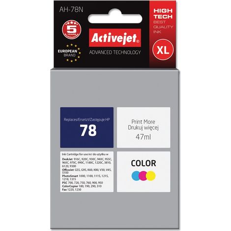 ActiveJet tusz do HP 78 C6578 neuer AH-78N (1/2)