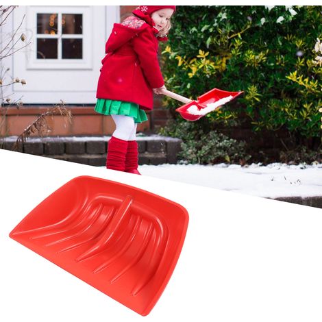Pelle en plastique PP 1501-9, pelle de jardin, pelle à gravier, pelle à neige, rouge, surdimensionnée (1/5)