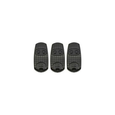 Pack de 3 télécommandes CAME TOP432EV 433,92 MHz – 2 boutons – Compatible avec récepteurs CAME – Dimensions 68 x 12 x 32 mm (1/3)