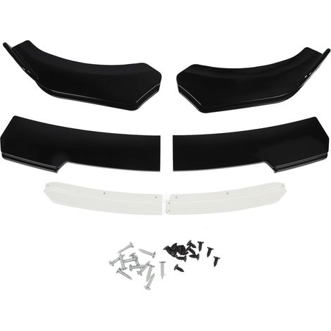 Frontstoßstangenlippe, 150 cm, 6-teilig, optische Aufwertung, Universal-Splitter für Accord und Civic, Weiß (1/5)