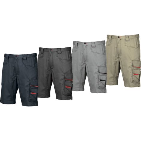 Pantaloncini da lavoro U Power Party -Nero-46 - Nero - 