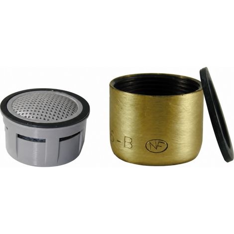 Aeratore per rubinetto femmina 22x100 colore bronzo
