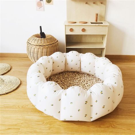 Piscine gonflable portable et pliable en forme de pétale en PVC, idéale pour les bébés, pour une utilisation intérieure et extérieure, type 4. (1/5)