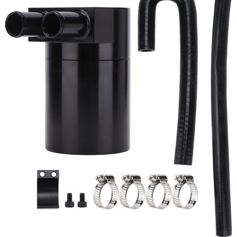 Récupérateur d'huile à double déflecteur avec remplacement des tuyaux pour N54 335i 135i E90 E92 E82 2006-2010. (1/5)