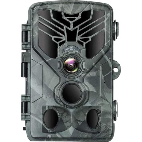 Caméra Faune Sauvage Caméra De Traînée Extérieure WiFi APP 4K/2.7K 36MP/24MP, Vision Nocturne À Infrarouge, Activation par Le Mouvement, Piège IP65, Jeu, Étanche Fiable Précise(Army Green) (1/5)