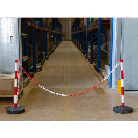 CHAÎNE EN PLASTIQUE BLANC/ROUGE – 5M JBM53809 (1/3)