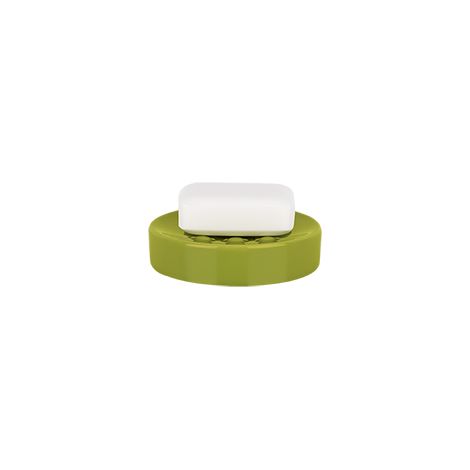 Porte savon Céramique TUBE Vert Spirella